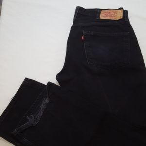 501 Levi Black Jean